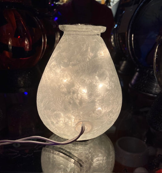 Spooky Season Lit Glass Decor