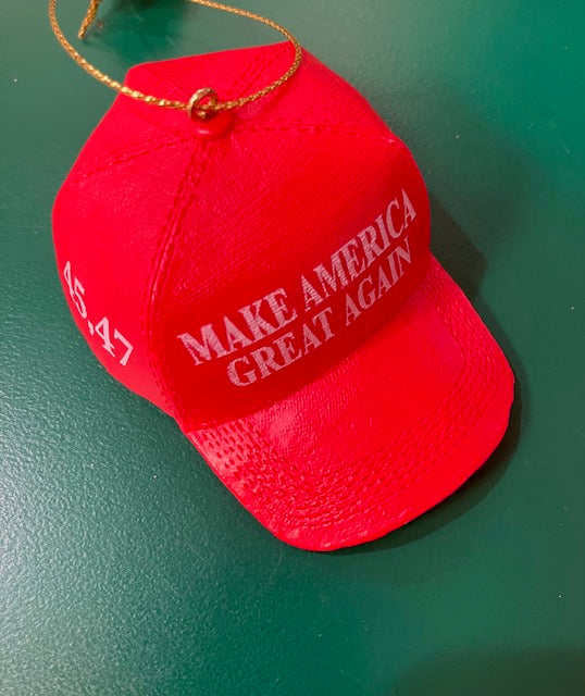 MAGA 45 & 47 Hat Ornament