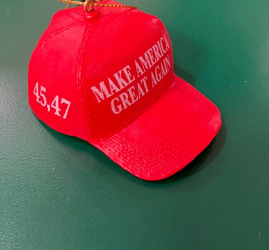 MAGA 45 & 47 Hat Ornament