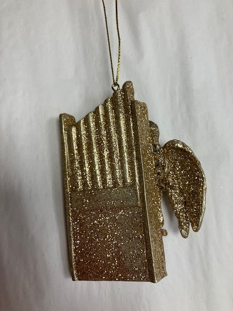 Angel With Instrument Ornament