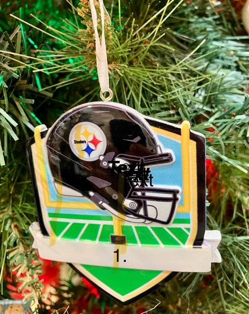 Steelers Shield Ornament