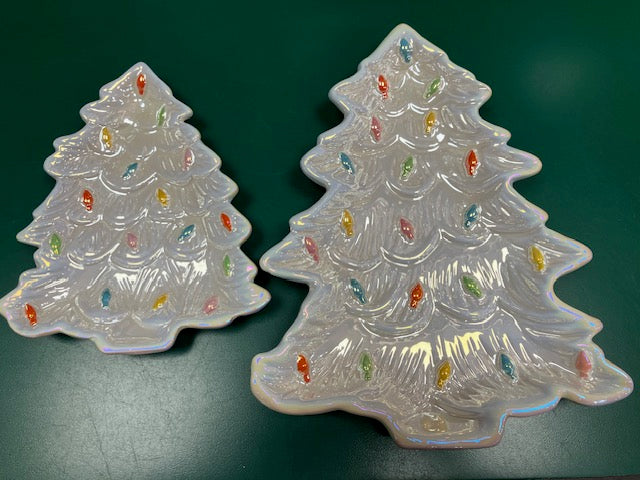 Christmas Tree Plate Set