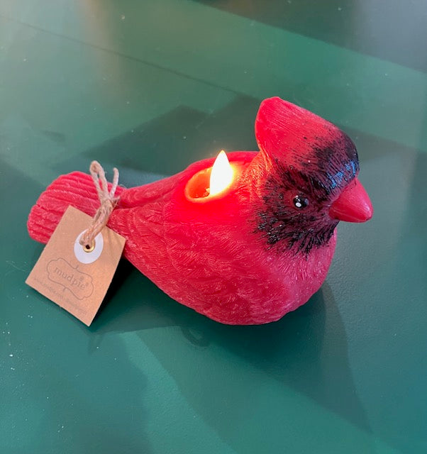 Cardinal Flameless Candle