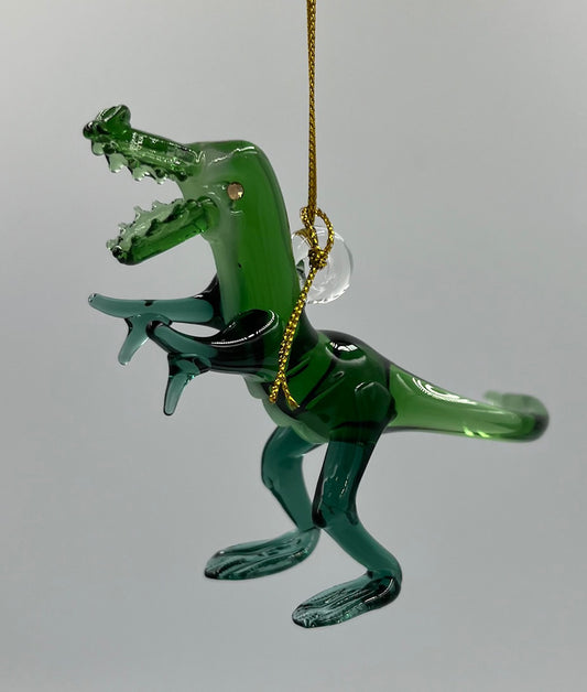 Godzilla Egyptian Glass Ornament