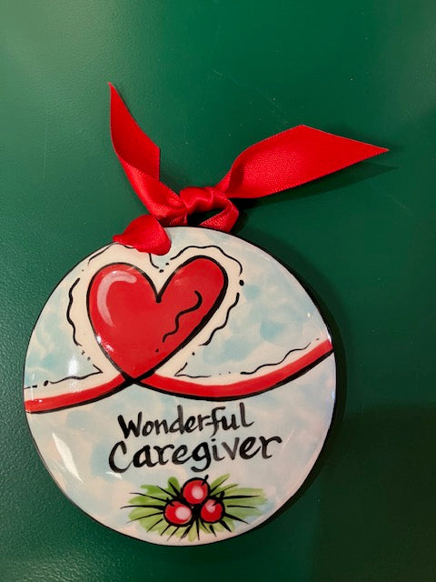 Wonderful Caregiver Ornament