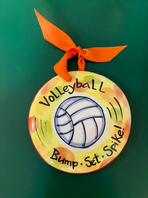 Volleyball Ornament