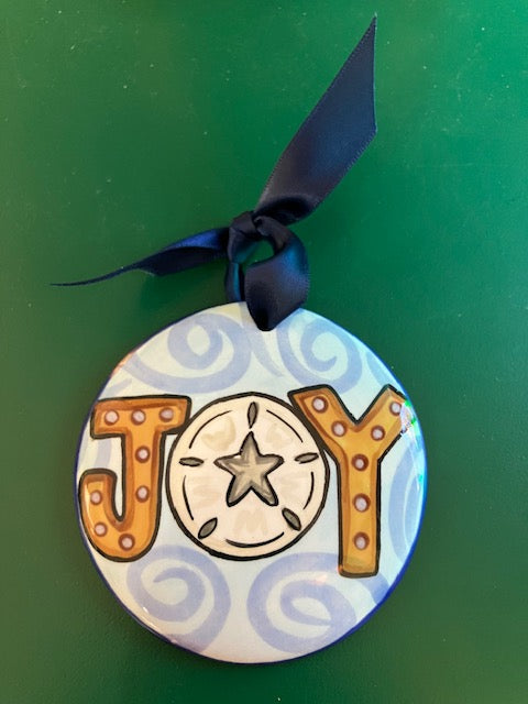 Joy Sand Dollar Ornament