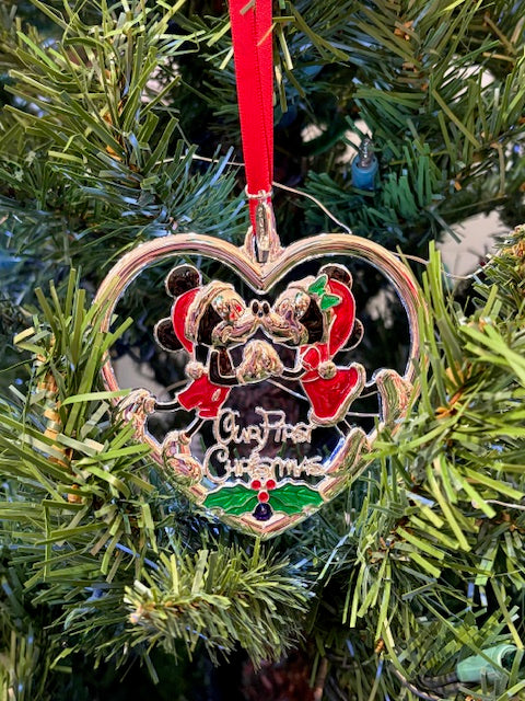 2025 Our 1st Mickey & Minnie Ornament