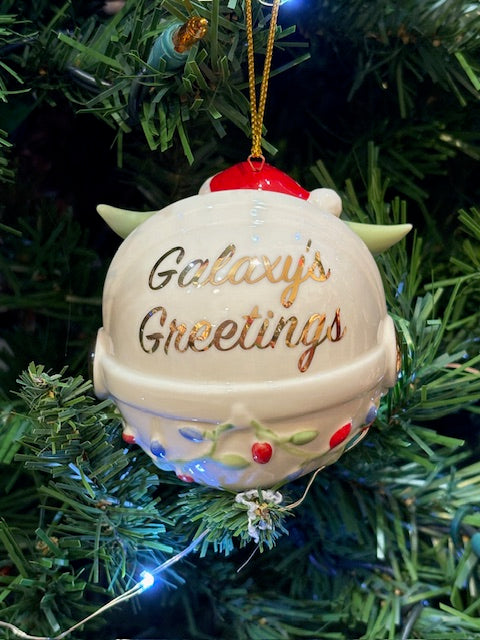 Holiday Grogu Hover Pram Ornament