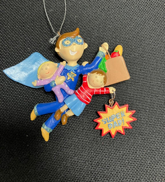 Super Dad Ornament