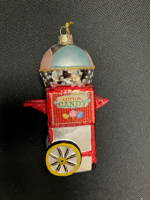 Cotton Candy Glass Ornament