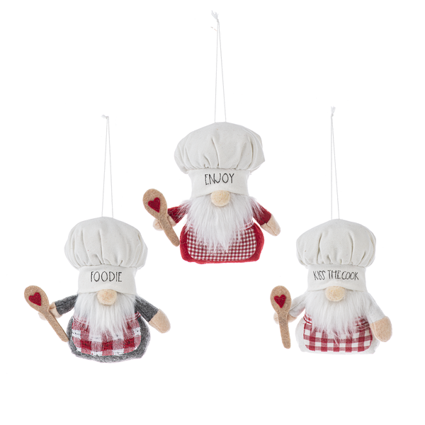 Gnome Chef Ornament
