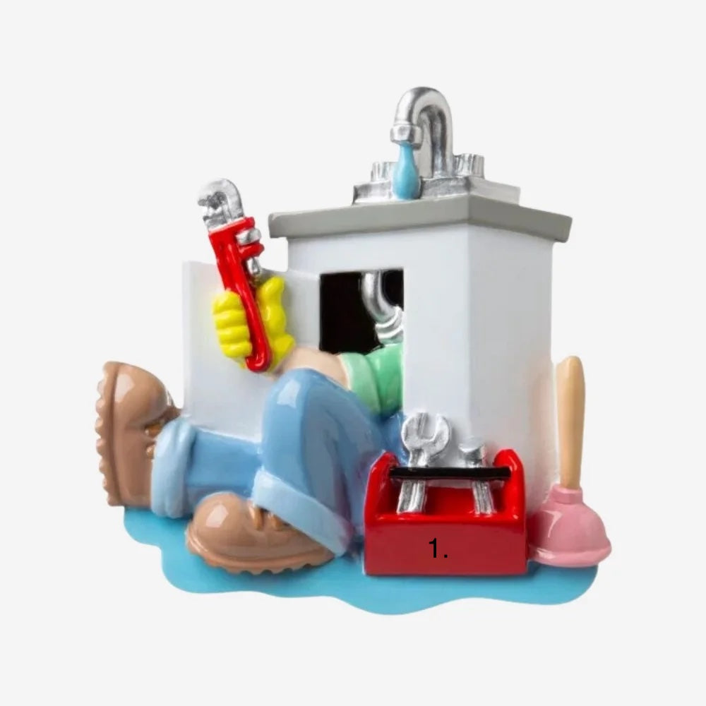 Plumber Ornament