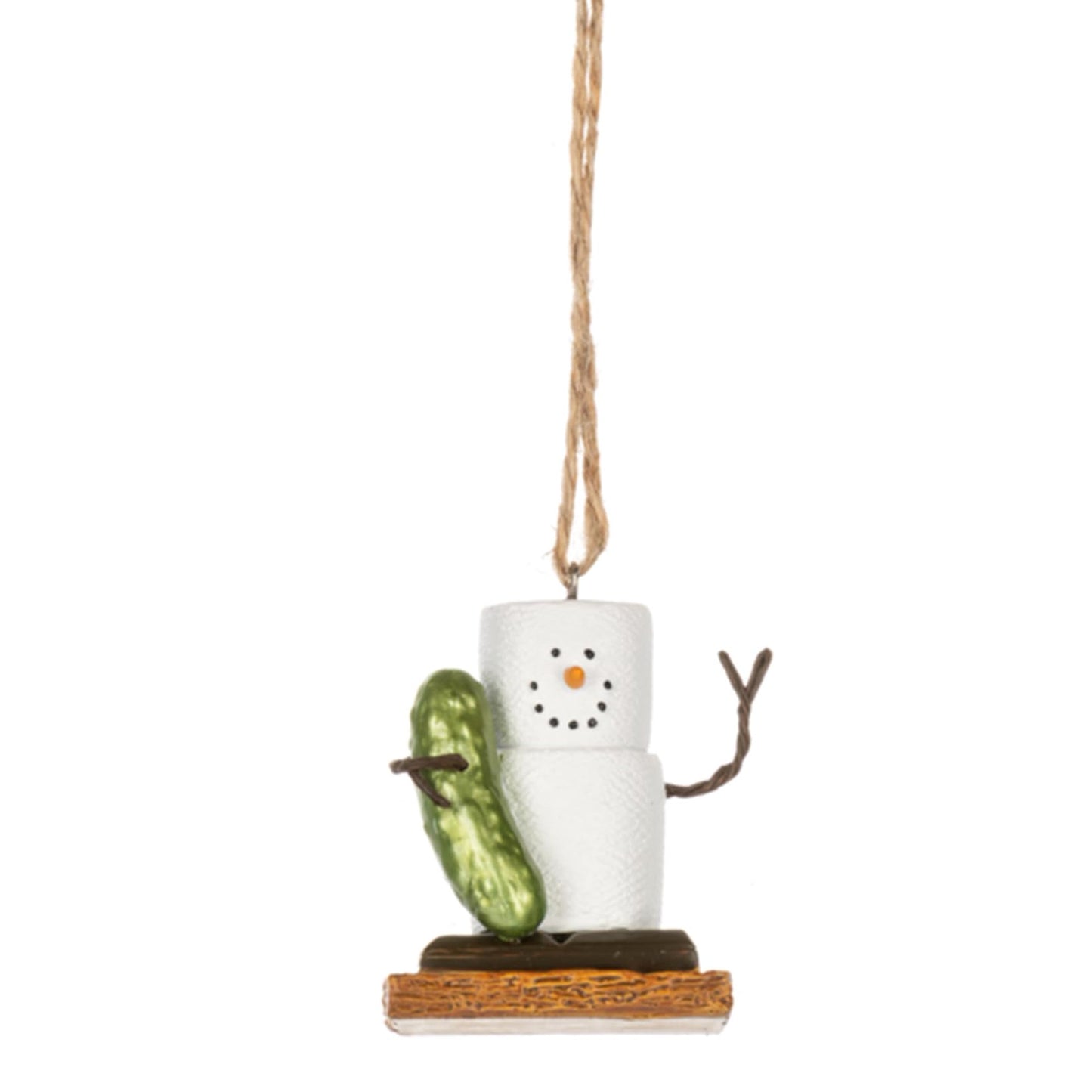 S'mores Christmas Pickle Ornament