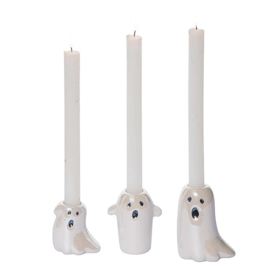 Ghost Candle Holder Set/3