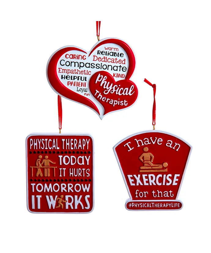 Physical Therapy Ornament