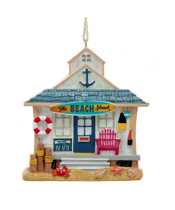 Beach Shack Ornament