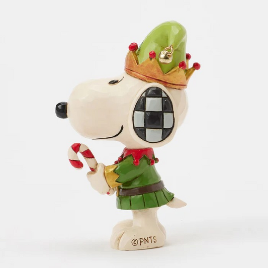 Snoopy Elf Mini Figurine