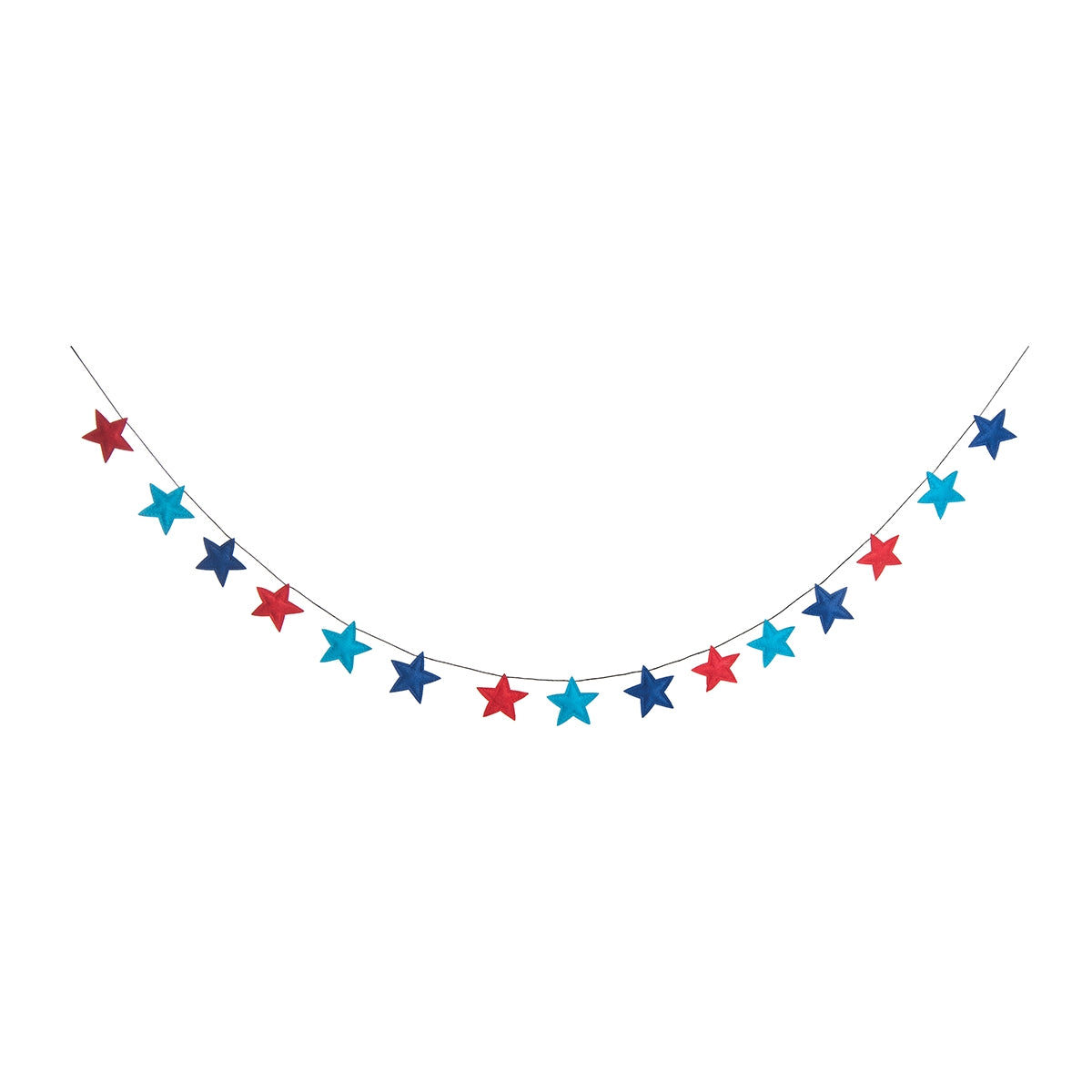 Patriotic Star Garland