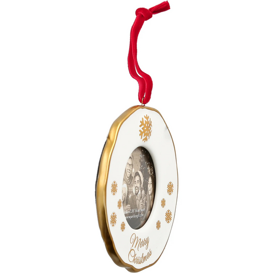 Merry Christmas Photo Frame Ornament