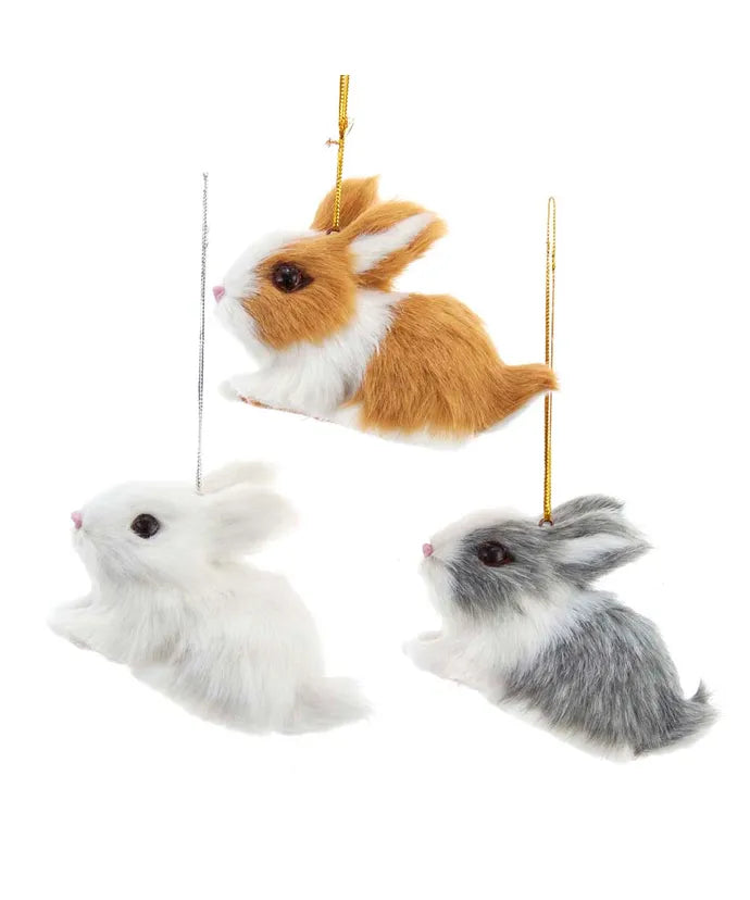 Rabbit Furry Ornament