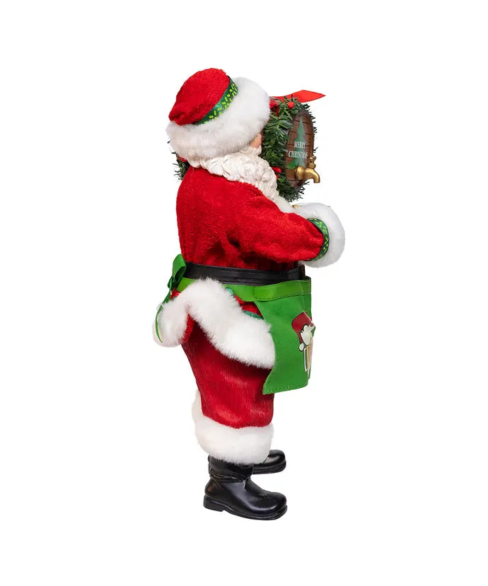 Beer Santa with Barrel
