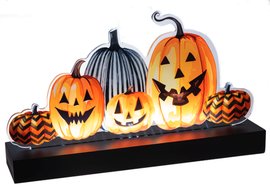 Jack-O-Lantern Lit Decor