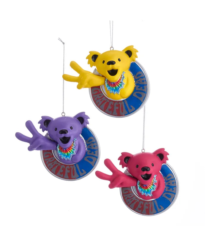 Grateful Dead Bear Ornament