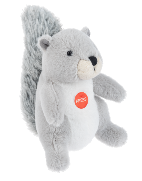 Soft Spots Squirrel Plush