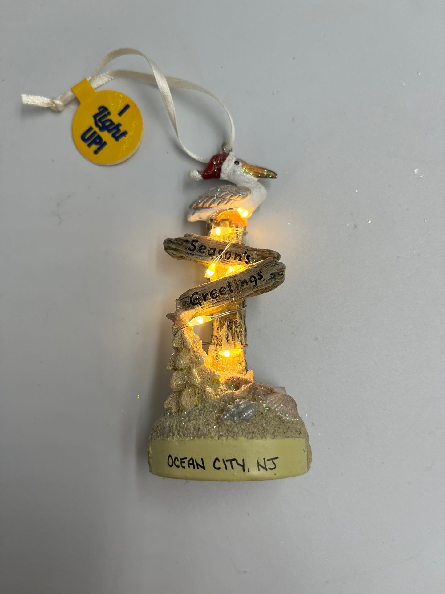 Pelican Season’s Greetings Ornament