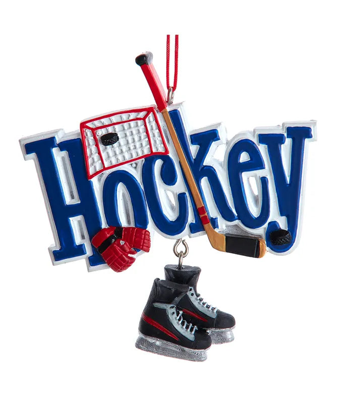 Hockey Ornament