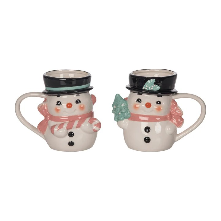 Vintage Snowman Mug
