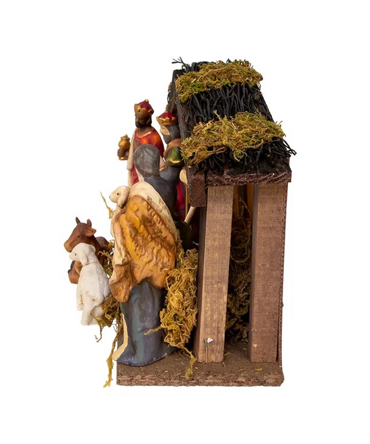 Nativity Figures With Stable Set