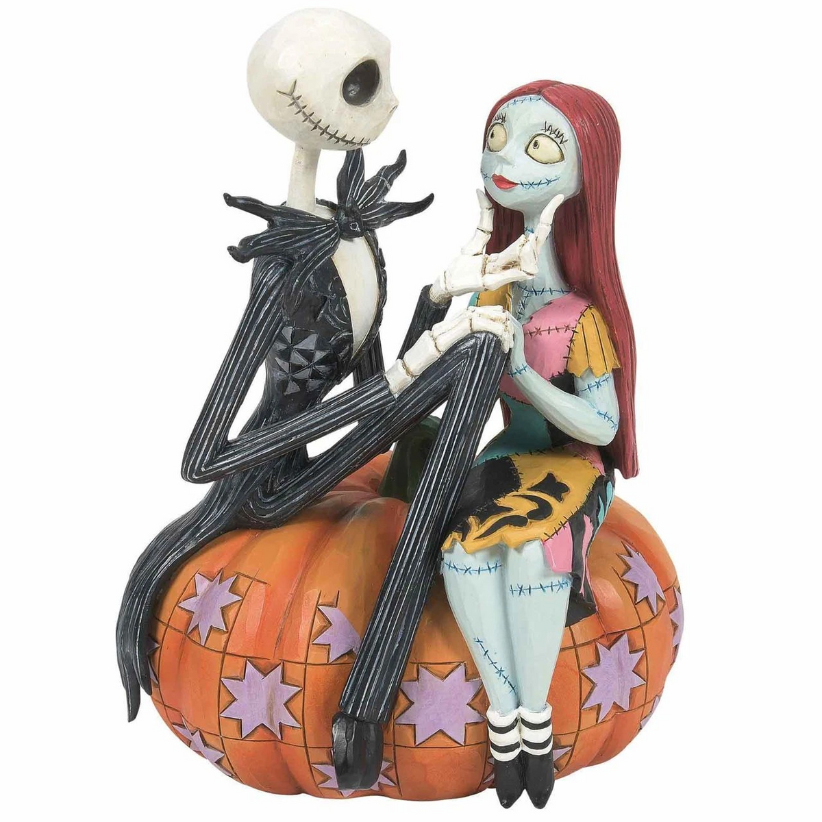 The Pumpkin King and Sally Figurine