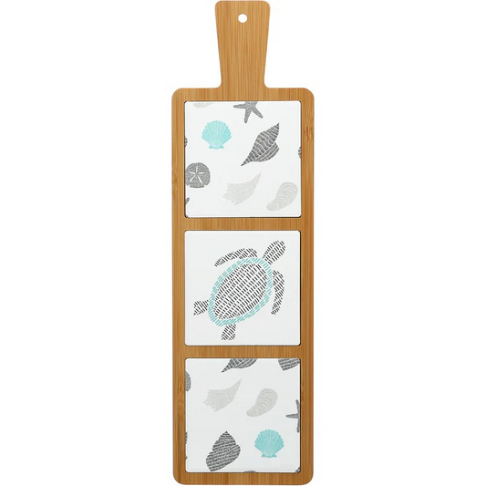 Beach Ceramic Tile Trivet