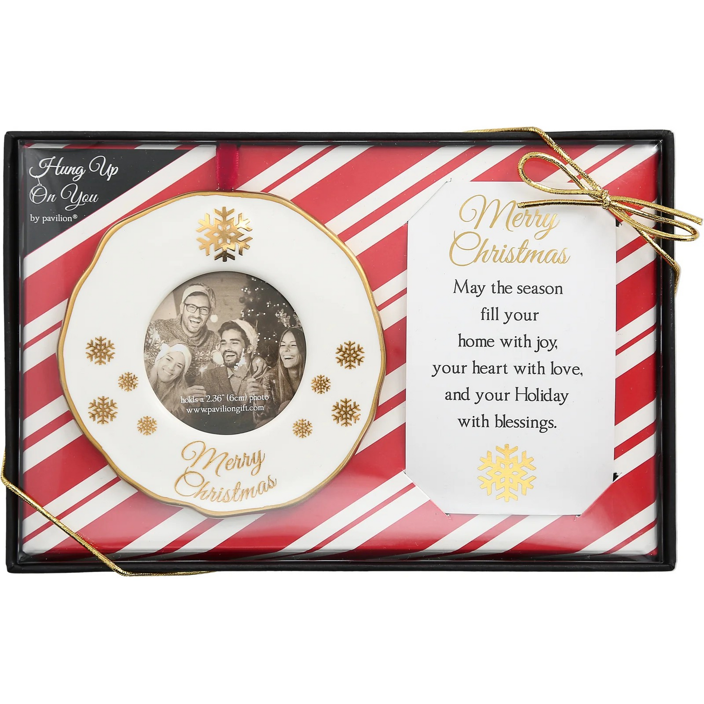 Merry Christmas Photo Frame Ornament