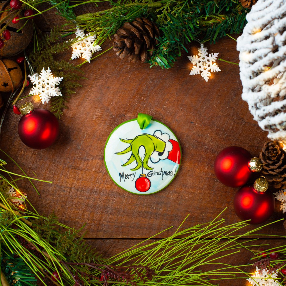Merry Grinchmas Ornament