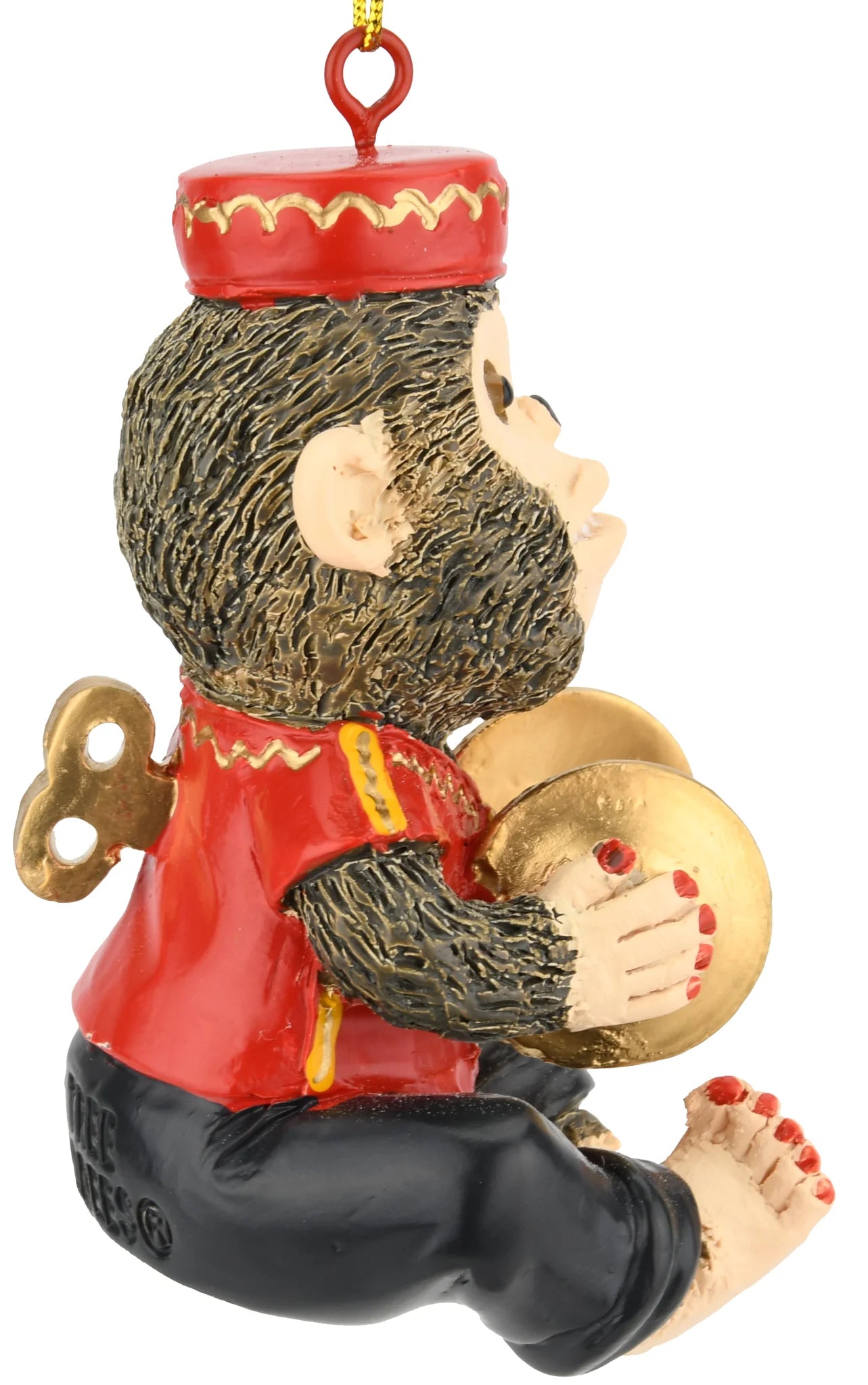 Cymbals Monkey Ornament