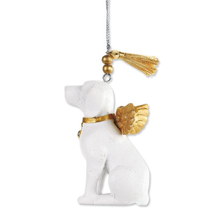 Dog Angel Ornament