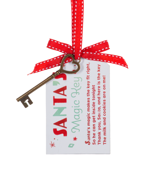 Santa Magic Key Ornament