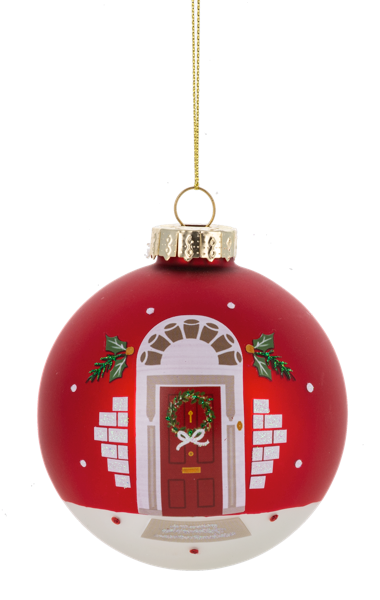 Our New Home Glass Ball Ornament