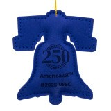 250th Liberty Bell Bedazzled Ornament