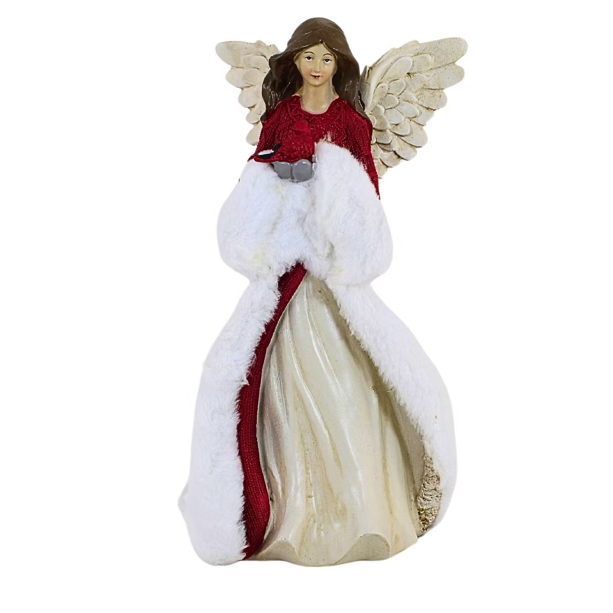 Sweater Angel with Cardinal