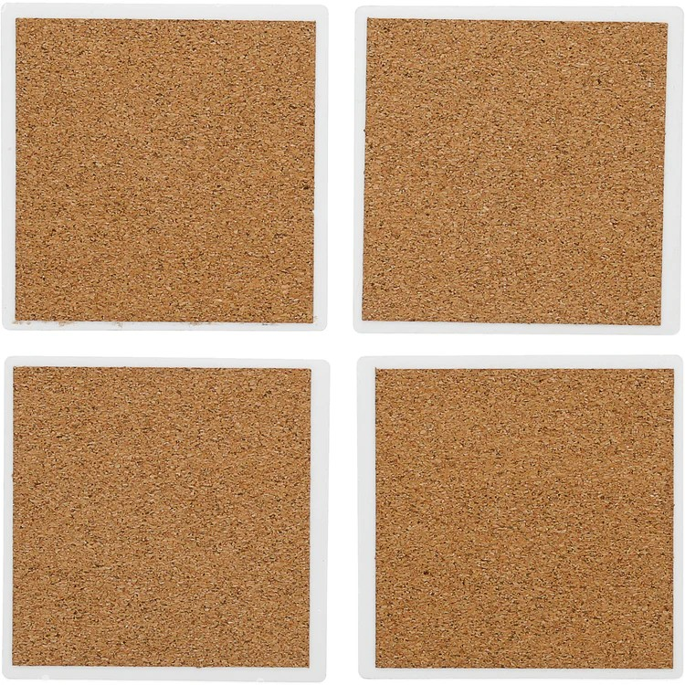 Beach Ceramic Coaster Set