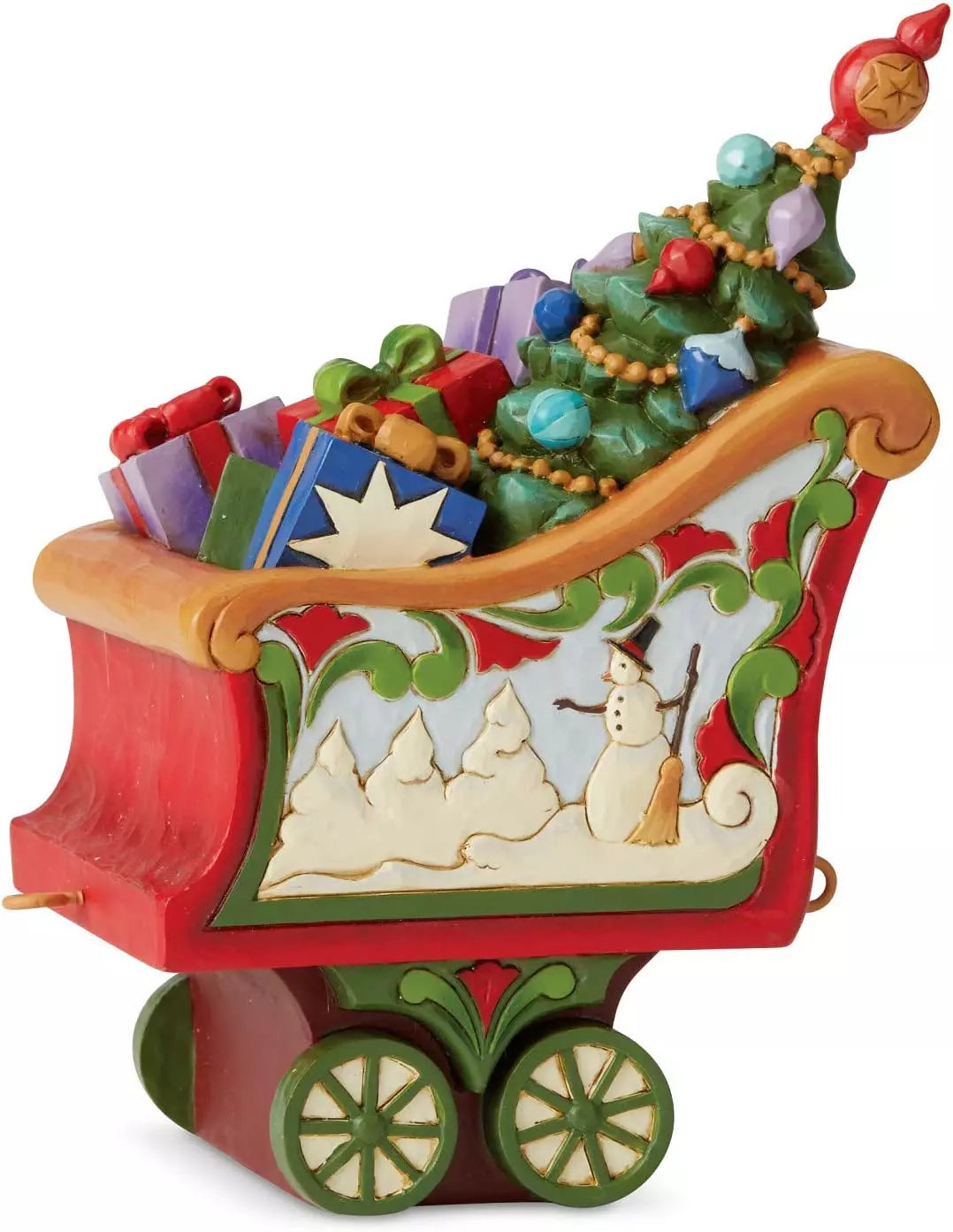Tidings In Tow Figurine