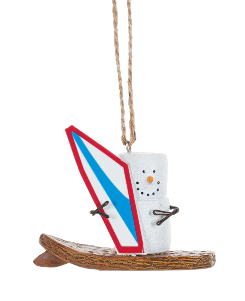 S'mores Windsurf Water Sport Ornament
