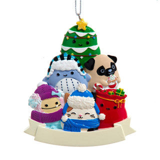 Squishmallows Group Ornament