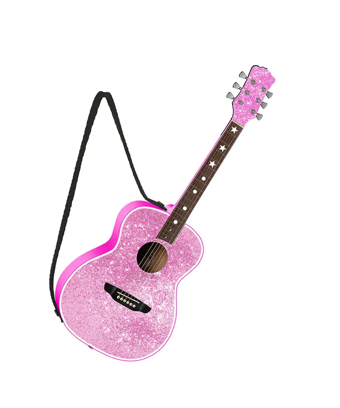 Pink Guitar Ornament