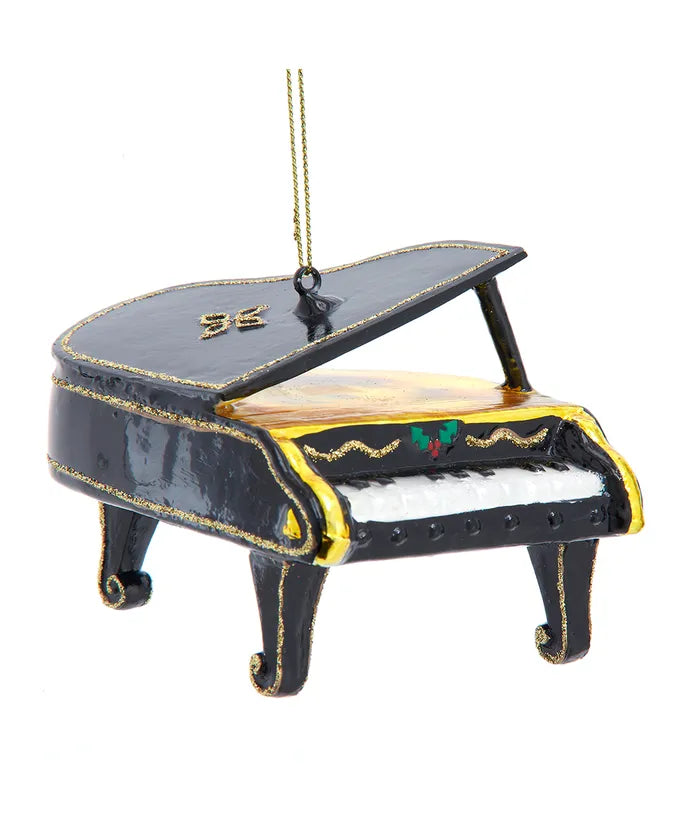 Piano Glass Ornament