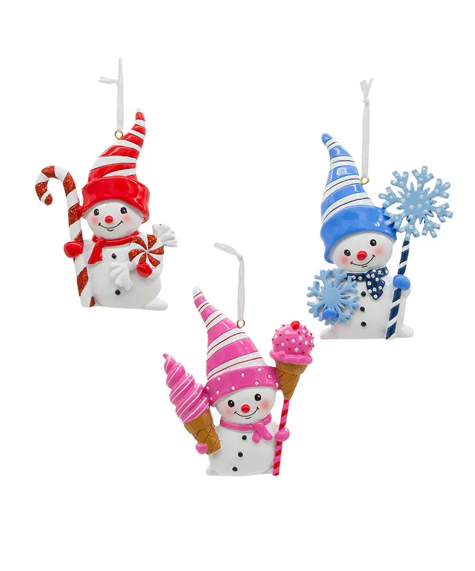Jolly Jingles Snowman Ornament